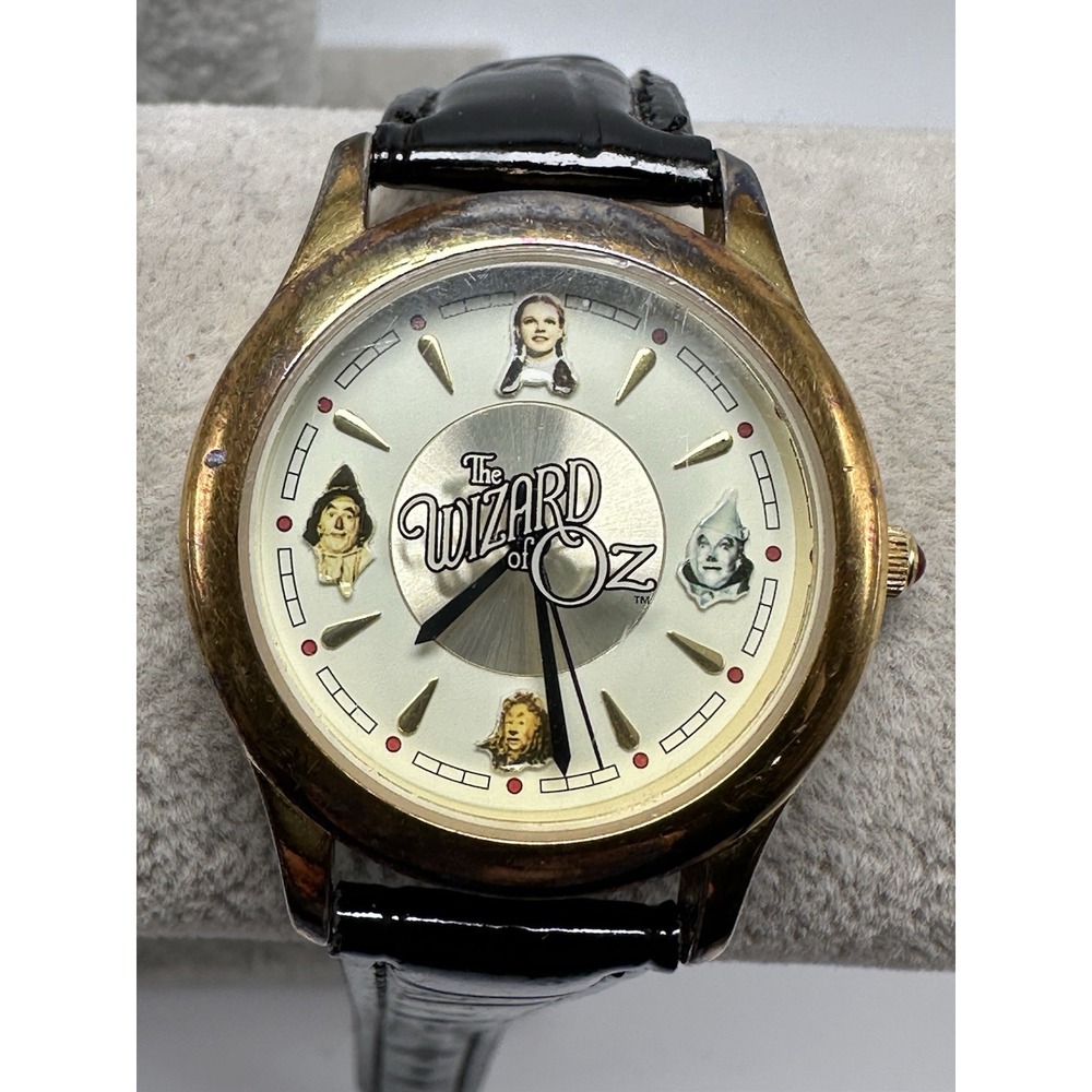 Wizard of Oz Fossil LI-1664 1998 Gold Plated New Battery 31MM 8" Rare P64